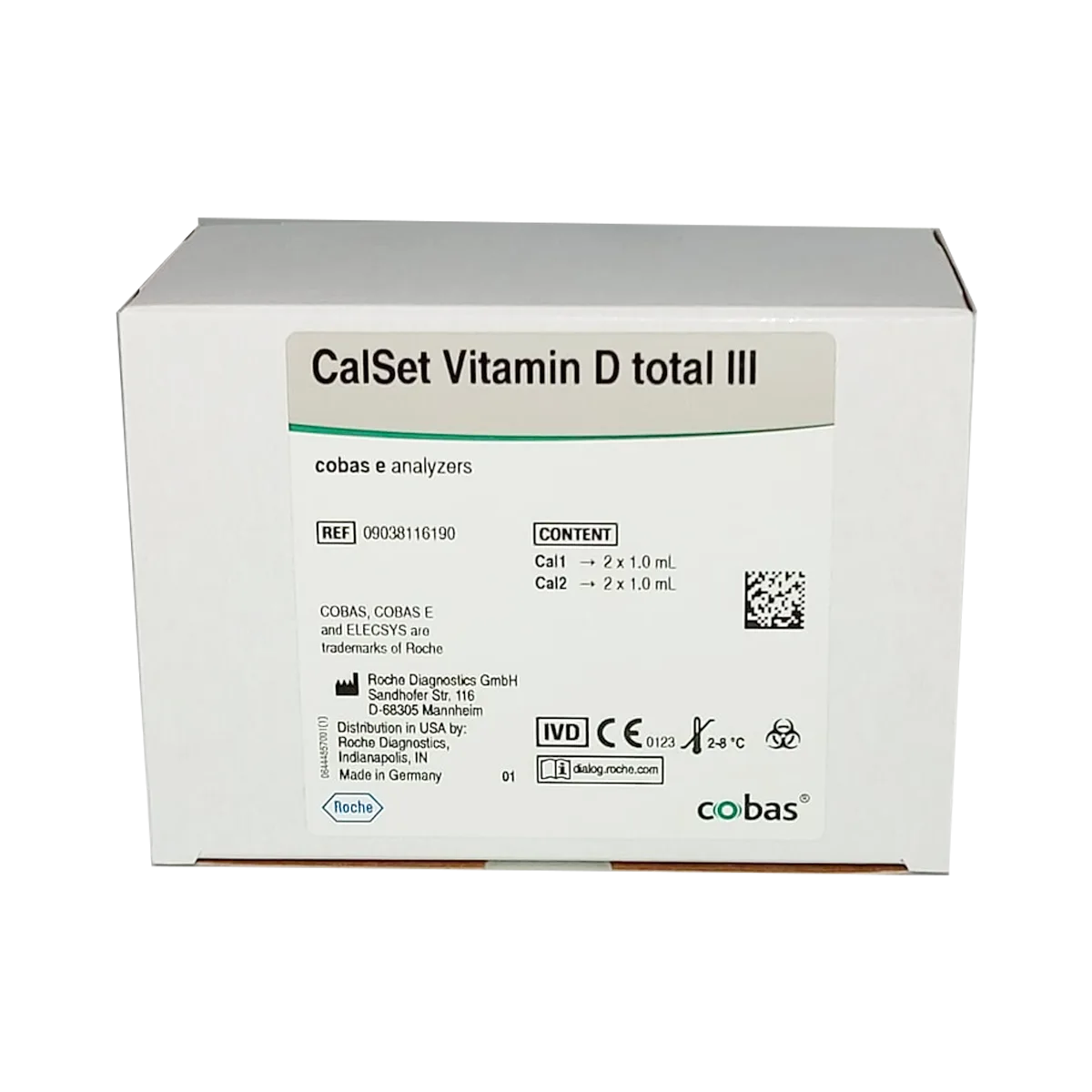 Elecsys Vitamin D Total III Gen Calibrator (2x2x1 mL)