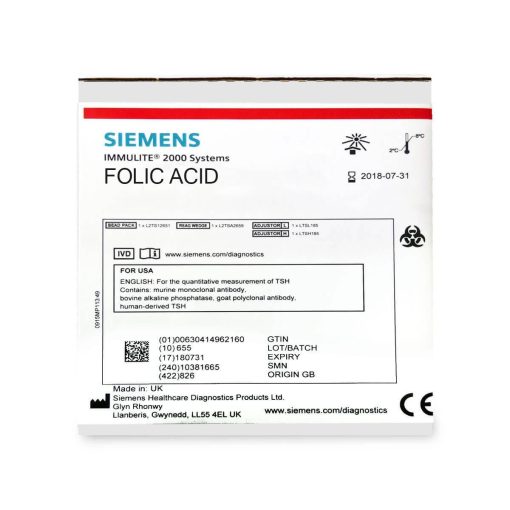 FOLIC-ACID-reagent-siemens-immulite-2000, Folate